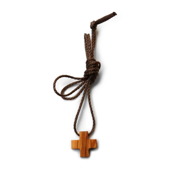 Cruz griega de madera