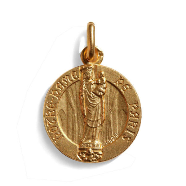 Medalla de doble cara de Notre Dame de París